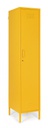 Armadio giallo 46x38x185 h in acciaio