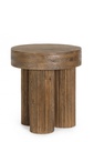 Tavolino Dacca marrone D.45x50h in legno