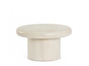 Tavolino naturale D.60 x 33 h in legno