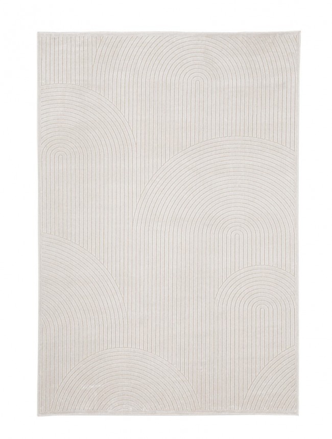 Tappeto beige 160x230 in tessuto