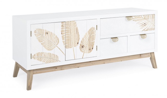 Mobile porta tv 120x40x52 in legno