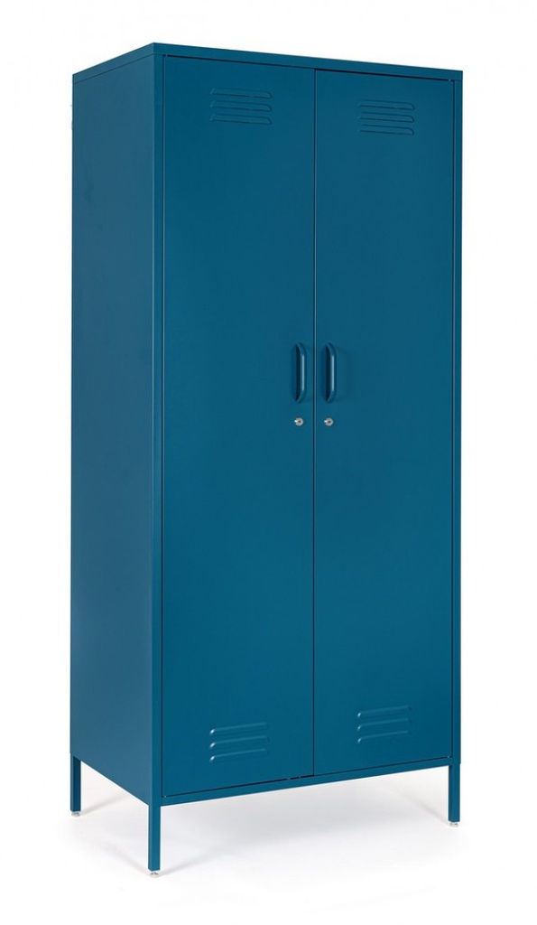 Armadio 50x80x185 in acciaio blu