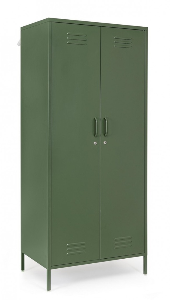 Armadio 50x80x185h verde in acciaio