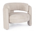Poltrona beige 94x88x73 cm