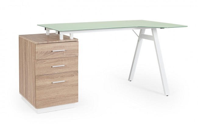 Scrivania Charlie angolo 150.5x80x75 cm