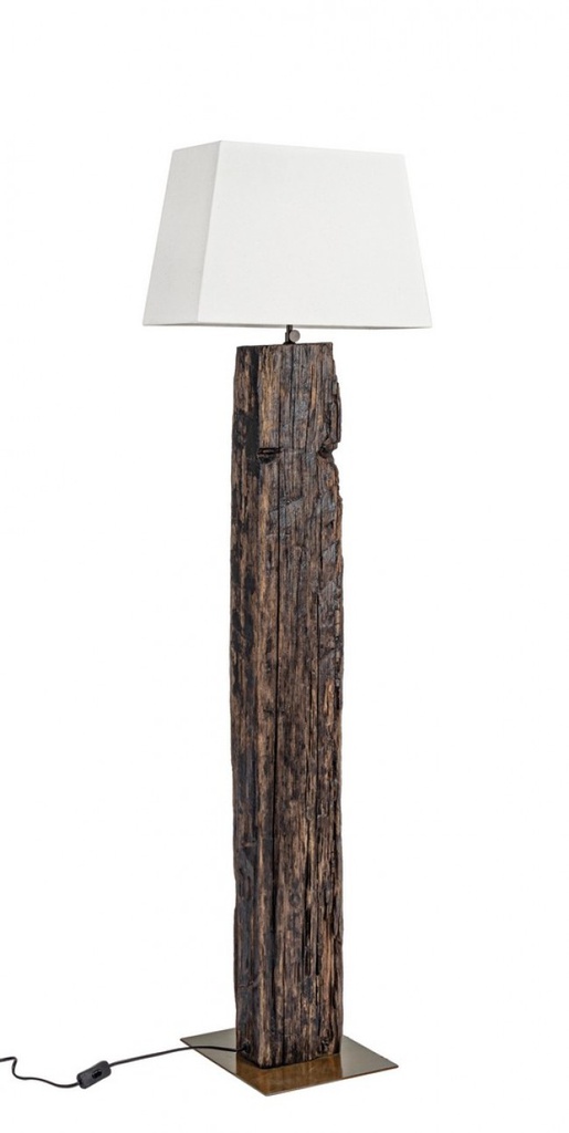 Piantana ottone-bianco h155 45x30