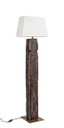 Piantana ottone-bianco h155 45x30
