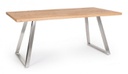 Tavolo 180x90 in legno e acciaio