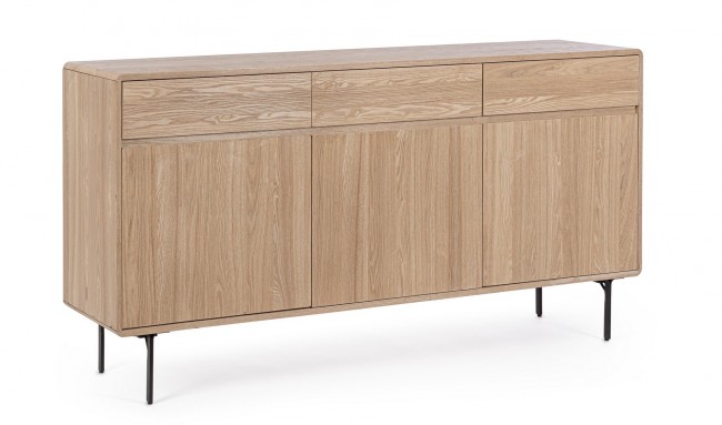 Credenza in legno 160x40x85.5 cm