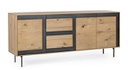 Credenza in legno 200x45x85
