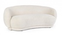 Divano 2 posti 191x93x73 in bouclé naturale