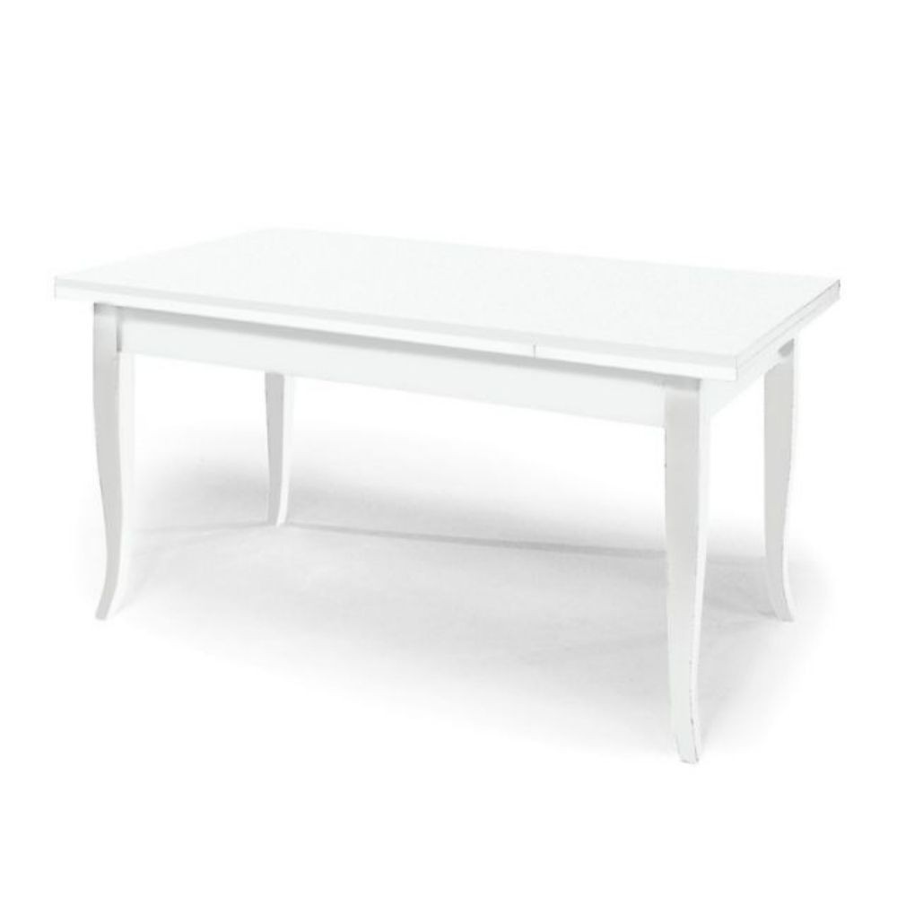 Tavolo allungabile bianco 140x80