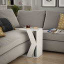 Tavolino porta computer bianco 30x40x57
