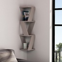 Libreria angolare 22x22x85 h cm