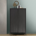 Contenitore nero frassinato 106x40x177