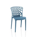 Sedia blu petrolio 48,5x46,6x82,2 cm