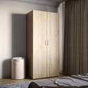 Armadio rovere sonoma 80x51,6x177