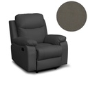 Poltrona reclinabile grigio 97x90x100 cm