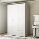 Armadio bianco 120x51,6x177 cm