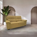 Divano 2 posti senape 200x90x105 cm