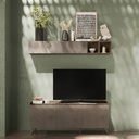 Porta tv bronzo 72x181x42 cm