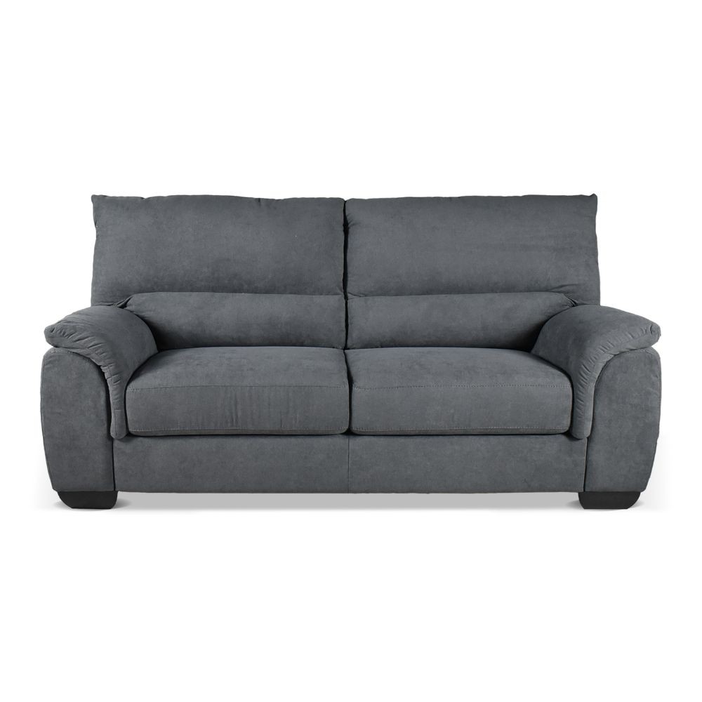 Divano 3 posti antracite 198x90x100 cm
