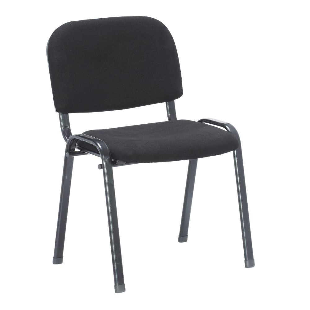 Sedia da ufficio nera 78x53x54 cm