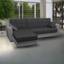 Divano letto grigio 113x225