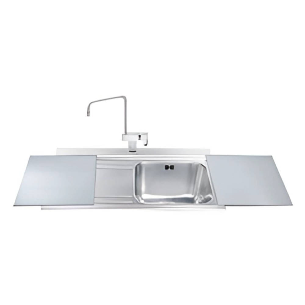 Lavello 90x50 cm gocciolatoio sinistro