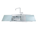 Lavello 90x50 cm gocciolatoio destro