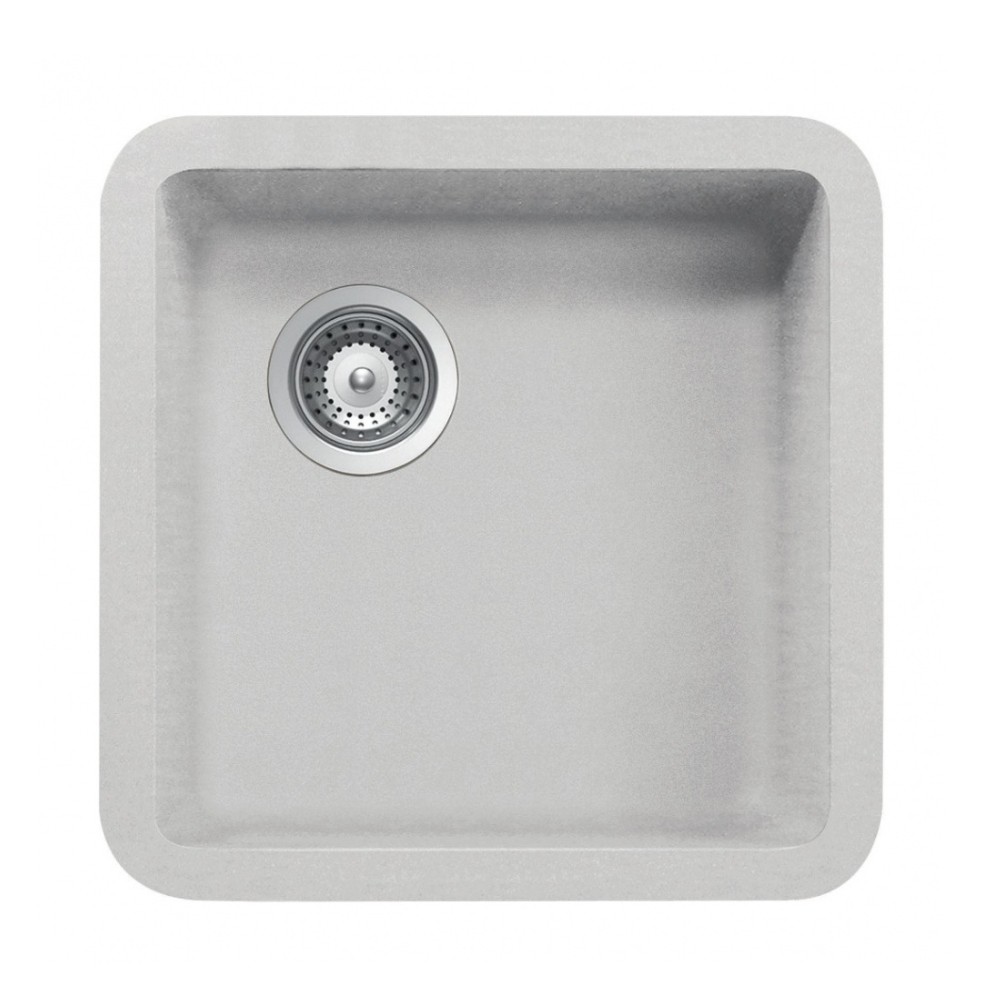 Vasca sottotop 38x38 cm in cristallite