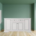 Madia bianca 178.5x45x93.5 cm