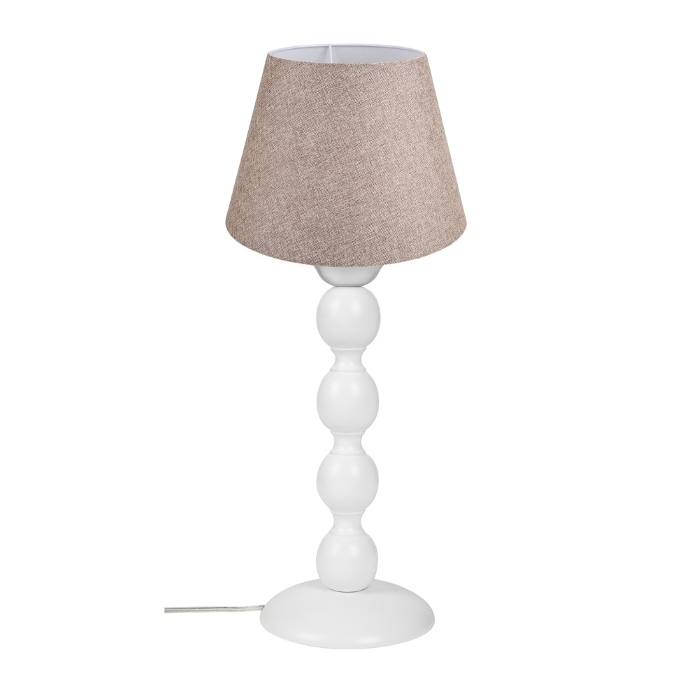 Lampada da tavolo beige 21x30 cm