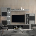 Parete attrezzata 300x40x190