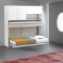 Mobile multiuso con letto 90x190x18 cm