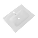 Lavabo da appoggio 61x46.5x14 cm bianco