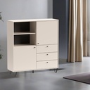 Credenza cashmere 123.6x40x135.2 cm