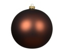 Pallina Di Vetro Marrone Opaco 15 Cm 1 Pz