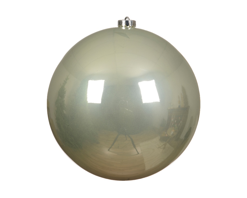 Pallina Di Natale Perla Bianca D 25 Cm  1 Pz