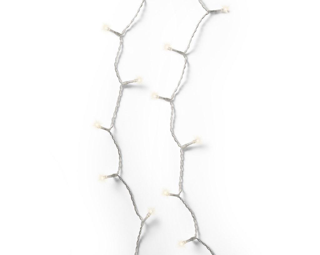 Luci LED fisse BO esterne 350 cm bianco caldo