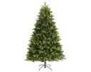 Albero di pino con luci 210x137 cm