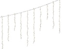 Tenda LED 256 luci 375x60 cm effetto esterno