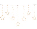 Catena luci LED esterne 120x120x60 cm