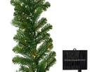 Ghirlanda solare 270x10 cm 80 LED verde/bianco caldo