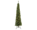 Albero di Natale artificiale 70x240 cm 380 LED
