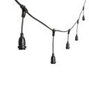 Portalampada E27 500xH30cm, uso esterno