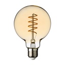 Lampada E27 G95 4W 230V 2200°K Golden