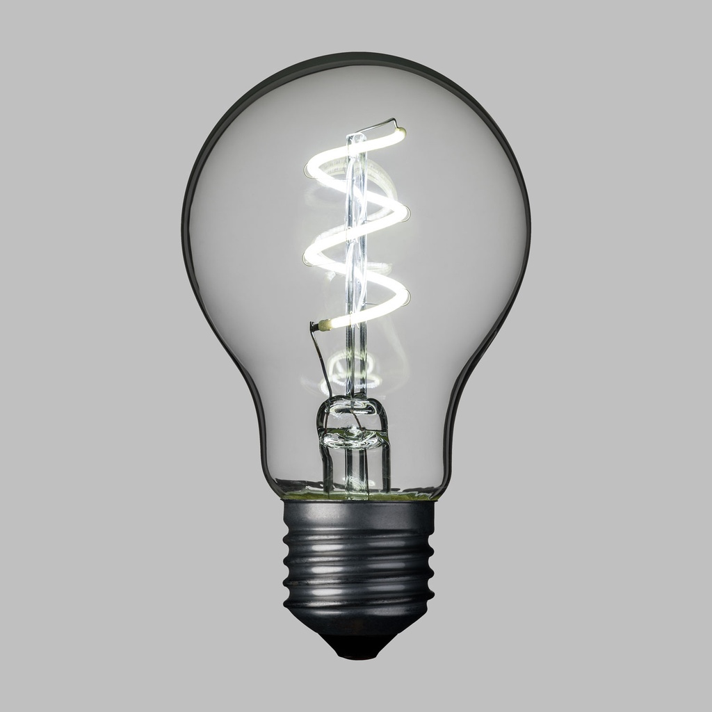 Lampada E27 36V goccia spiral Ø60mm