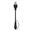 Connettore E27 20cm 1 uscita max 15W
