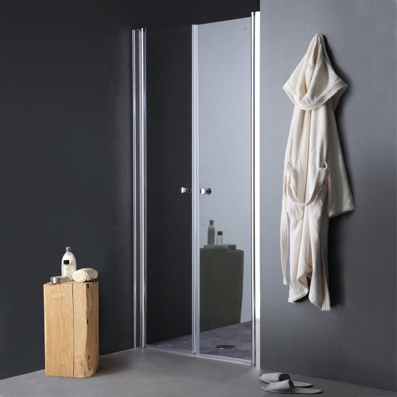 Porta doccia nicchia 100 cm saloon